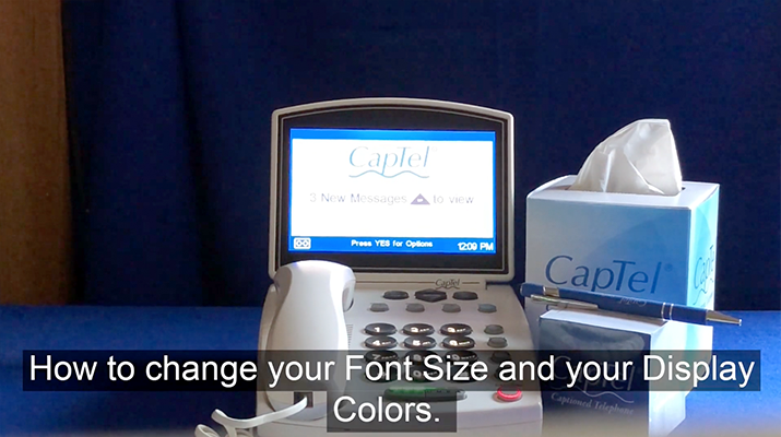 How to Change Font Size & Color on 840i/880i