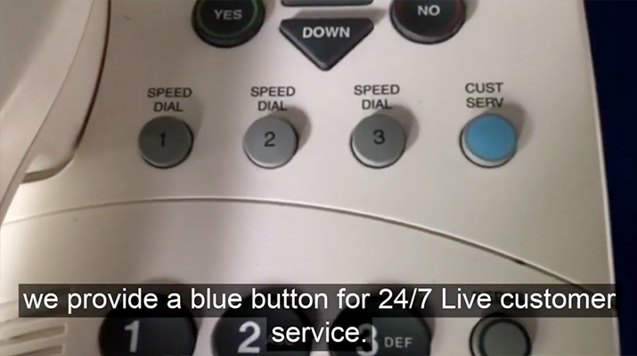 The Blue Button