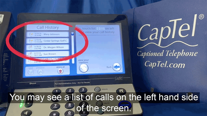 How to Check Call History on your 2400i
